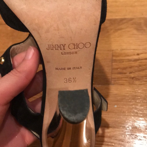 Jimmy Choo suede high heels - Picture 6 of 7